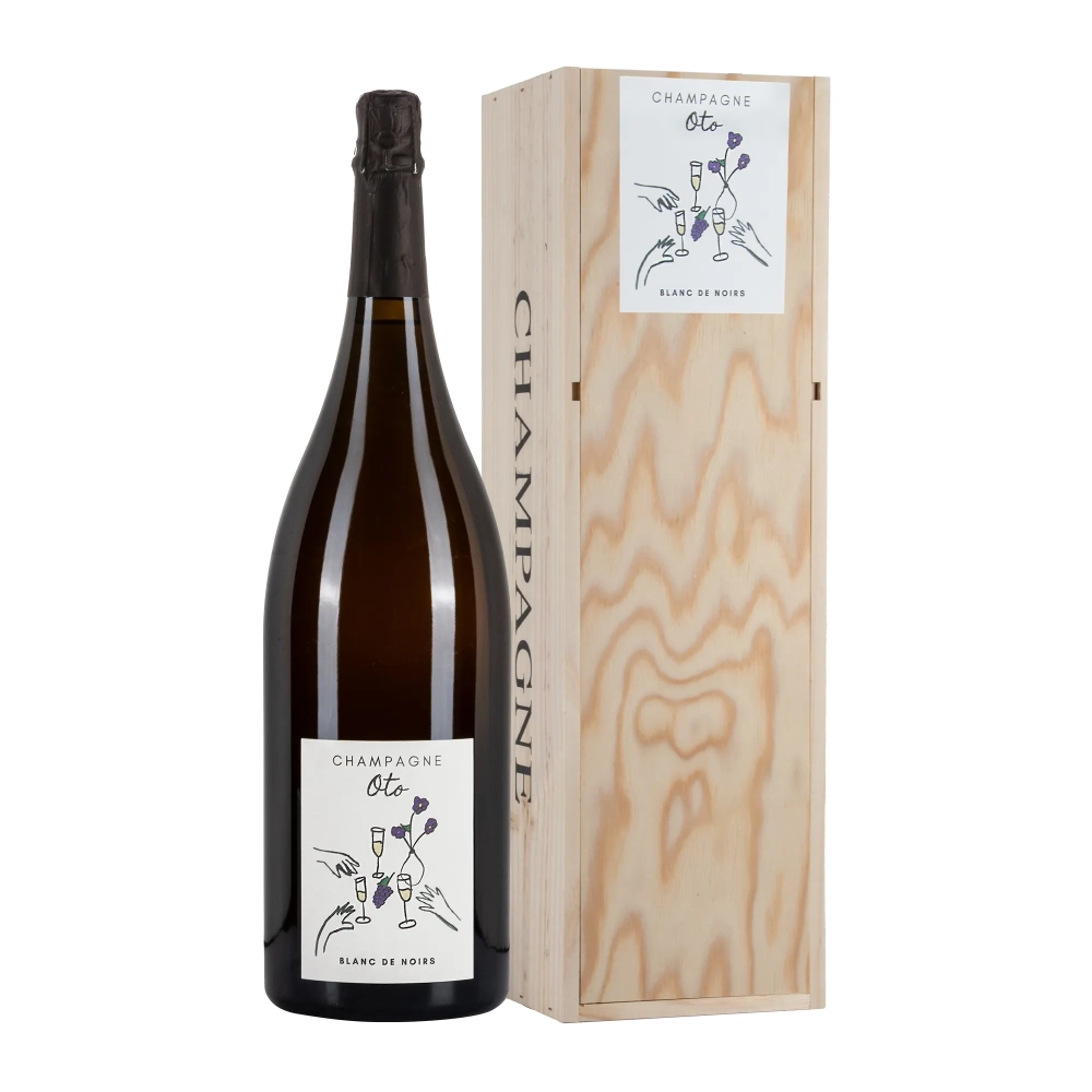 OTO Blanc de Noirs Jeroboam 3L con cassa legno – Bwineshop