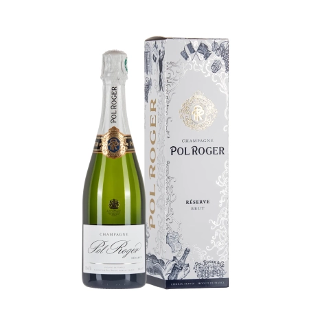Pol Roger Réserve bottiglia 75cl con astuccio – Bwineshop