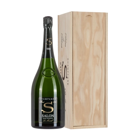 Salon Cuvée S 1996 Magnum 150cl con cassa legno – Bwineshop
