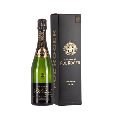 Pol Roger Vintage 2018 bottiglia 75cl con astuccio – Bwineshop