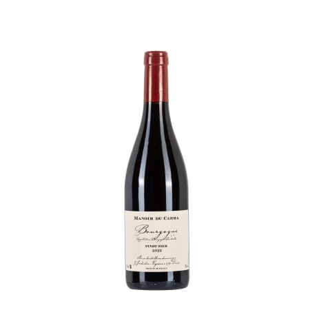 Manoir du Carra Bourgogne Pinot Noir 2022 bottiglia 75cl – Bwineshop