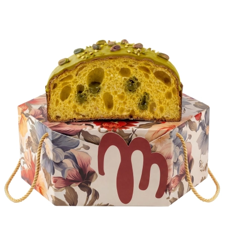 Colomba artigianale al Pistacchio La Marianna 1kg scatola - Bwineshop