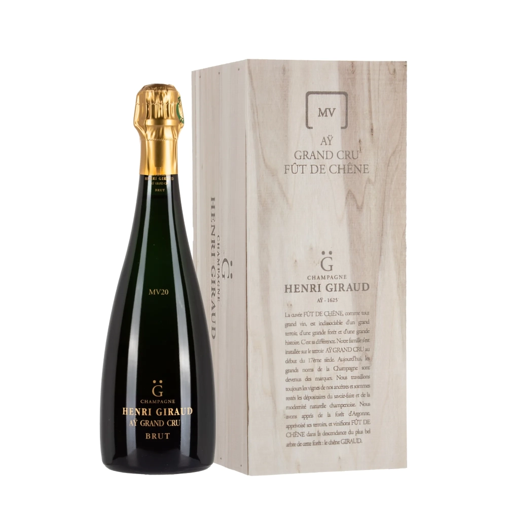 Henri Giraud MV 20 bottiglia 75cl con cassa legno – Bwineshop