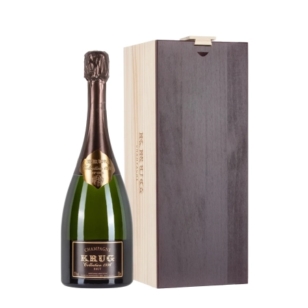 Krug Collection 1996 bottiglia 75cl con cassa legno – Bwineshop