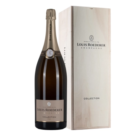 Louis Roederer Collection 246 Jeroboam 3L in cassa legno – Bwineshop