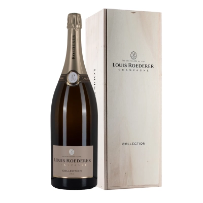 Louis Roederer Collection 246 Jeroboam 3L in cassa legno – Bwineshop