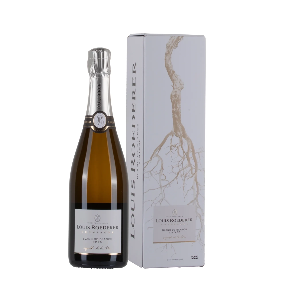 Louis Roederer Blanc de Blancs 2019 bottiglia 75cl con astuccio – Bwineshop