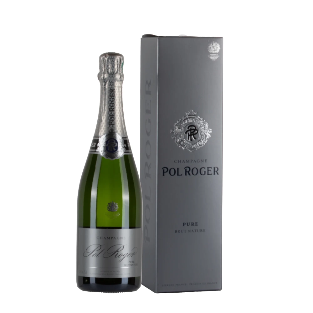 Pol Roger Pure Brut Nature bottiglia 75cl con astuccio – Bwineshop