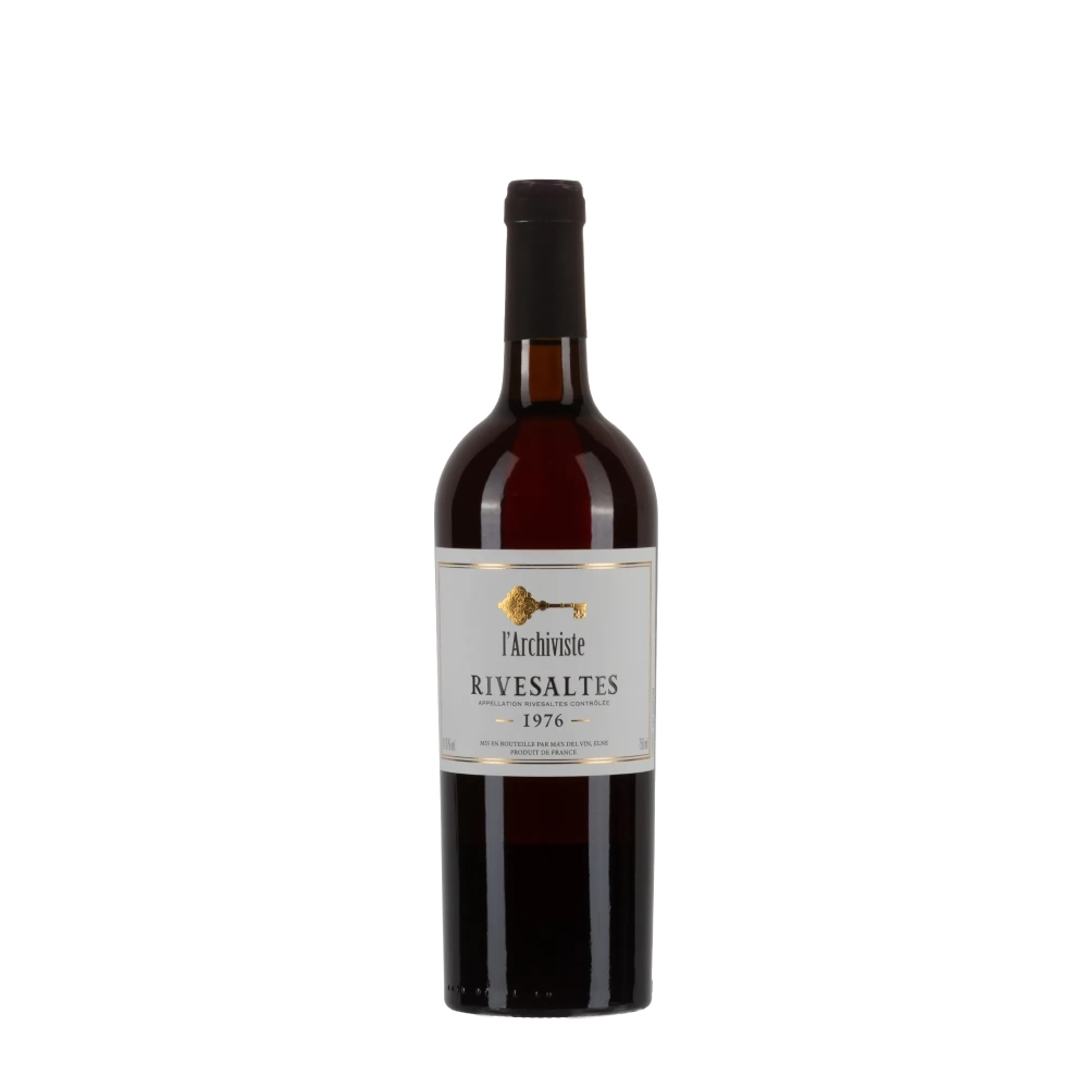 Riveyrac Rivesaltes 1976 L'Archiviste Vin Doux Naturel bottiglia 75cl – Bwineshop