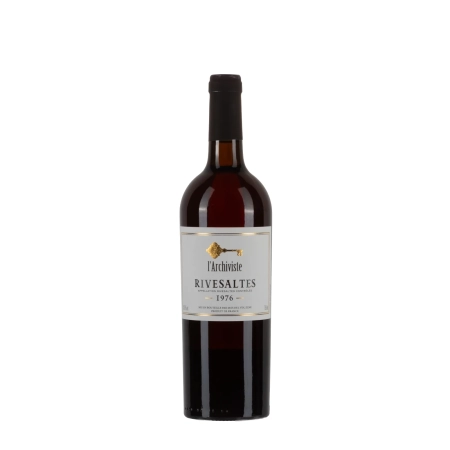 Riveyrac Rivesaltes 1976 L'Archiviste Vin Doux Naturel bottiglia 75cl – Bwineshop