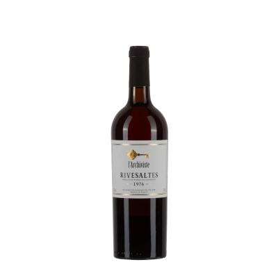 Riveyrac Rivesaltes 1976 L'Archiviste Vin Doux Naturel bottiglia 75cl – Bwineshop