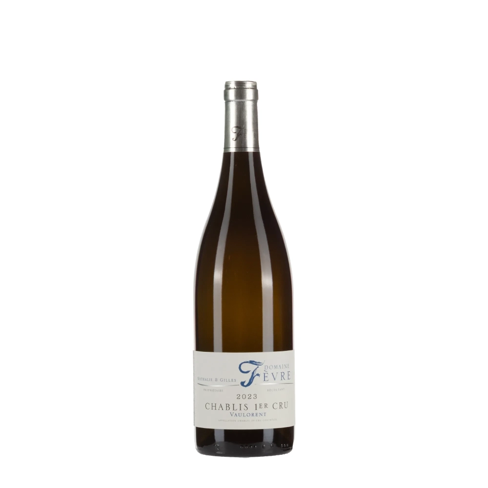 Nathalie & Gilles Fèvre Chablis Vaulorent 2023 1er Cru bottiglia 75cl – Bwineshop