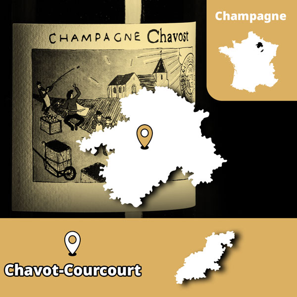 Champagne Chavost Chavot-Courcourt vinificazione naturale senza solfiti terroir Champagne