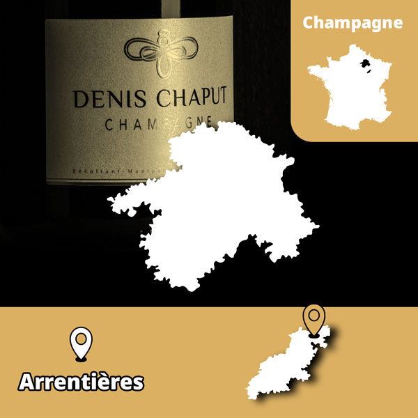 Champagne Denis Chaput Côte des Bar Noir de Jade eleganza mineralità