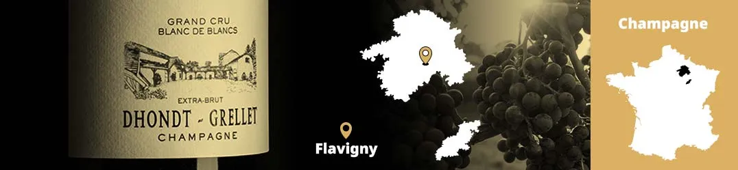 Champagne Dhondt-Grellet Chardonnay Côte des Blancs biodinamico parcella minerale