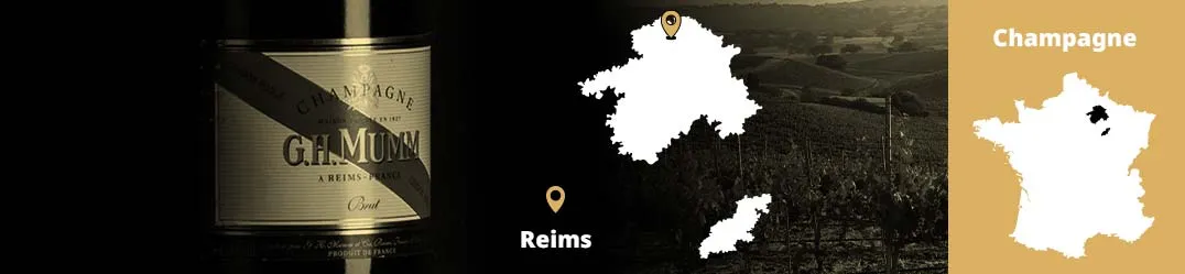 Banner Orizzontale G.H. Mumm Champagne