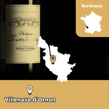 Château Limbourg Bordeaux Pessac-Léognan Merlot Sauvignon Blanc vino